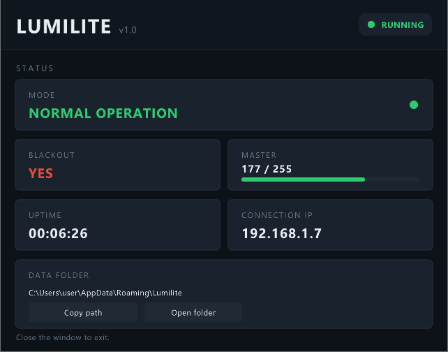 Lumilite Server